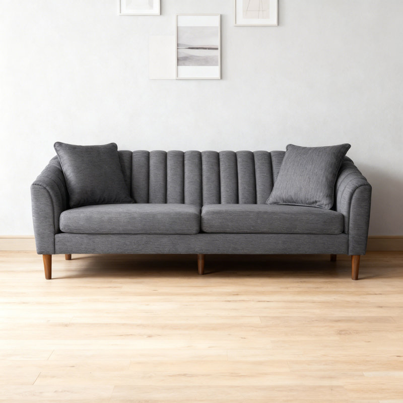 66957.00ACHAR_66957.00BCHAR Canapé 3 places, Gris anthracite