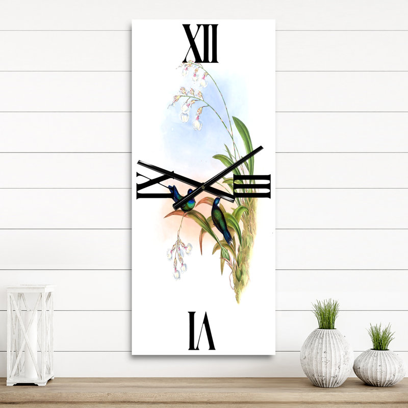 Horloge murale colibri III, Grand