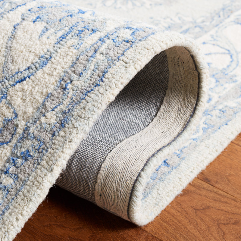 Wool Hand Tufted Area Rug, Rectangle 152 X 244
