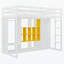 Lit en bois avec garde-robe, tablettes et armoire-115672695-115672693