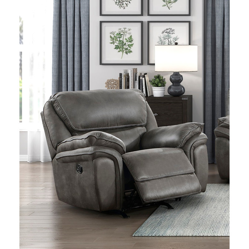 Revêtement en microfibre gris 3 pièces Modern