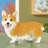 Realistic Detailed Adorable Corgi Puppy Decorative Statue