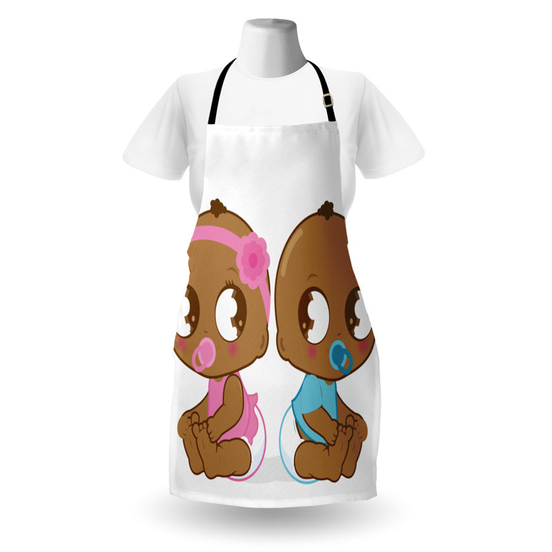 No Pattern Bib Apron