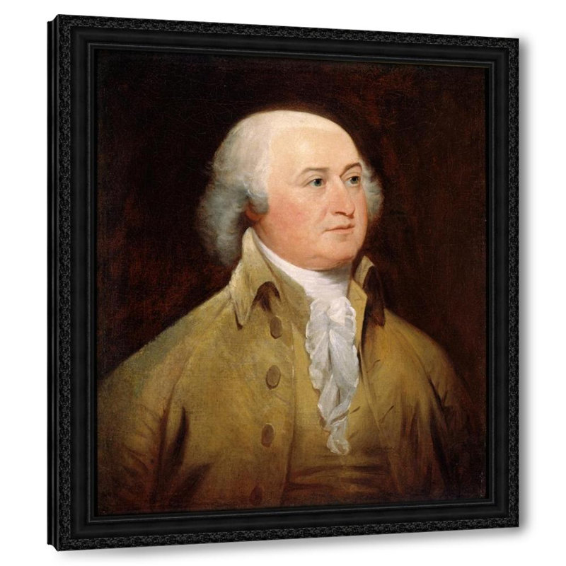 John Adams, 30" H x 26" W