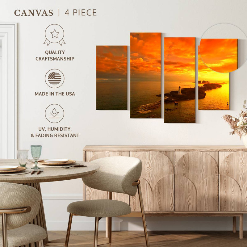 Gillard Nassau Harbour Lighthouse, 27'' H x 43'' W
