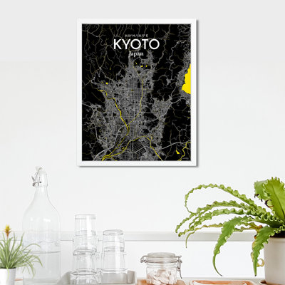 «Kyoto City Map», impression