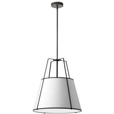 Luminaire suspendu 3 lumières trapézoïdale
