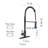 Baker Boutique Pull Down Touch Kitchen Faucet