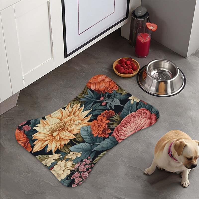 Tapis sauvage en forme d'os - 1 pièce