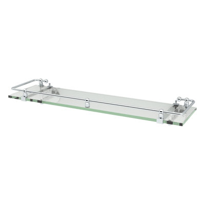 Glass Taborets Wall Shelf | 8 mm Tempered Glass Floating Shelf