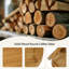 31,5 "café ferme en bois massif