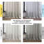 Rideaux 100% lin Britt - drapé simple panneau Britt-654025056-654025069