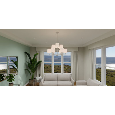 Lustre à 9 lumières Wigfall