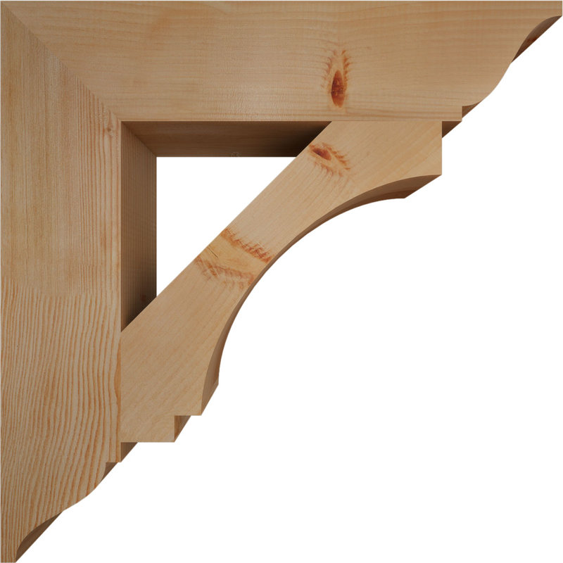 Support impérial traditionnel, H 28 po x l 5,5 po x P 28 po, Douglas (lisse)