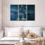 «Libra Zodiac Constellation», ensemble de 3 impressions sur toile par Luna-2387695