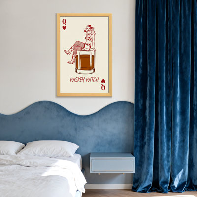 Verre à whisky Fashion Queen Of Hearts