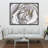 White Rose Delicate Print On Canvas