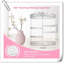 Organisateur de maquillage en plastique Nathaly