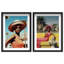 Stylish Spring Lady Set od 2 Shadowbox by Oliver Gal-1576083336-1576083348