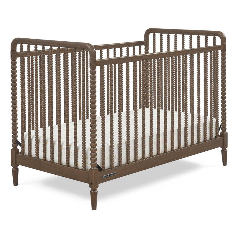 Saint 4-in-1 Convertible Crib, Teak Brown, Crib