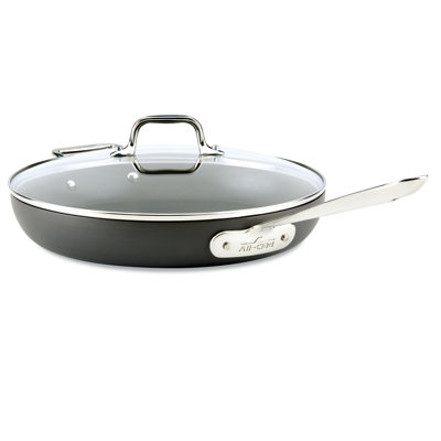 Poêle à frire antiadhésive All-Clad Ha1 ™ de 12 po avec couvercle