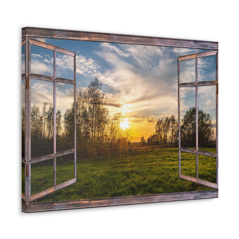 No Frame Print on Canvas, 16cm H x 20cm W
