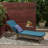 Moulton Outdoor Acacia Wood Chaise Lounge , Cushion Included-1236140149