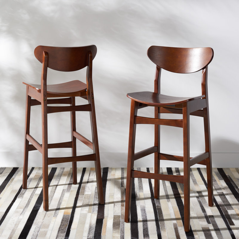 29.53'' Bar Stool, Walnut