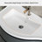 35" Floating Curved Bathroom Vanity Half-Circle Bathroom Cabinet-1114389212-1136519745