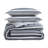 Nautica Coastline Stripe Blue Cotton Reversible Duvet Cover Set-110428645