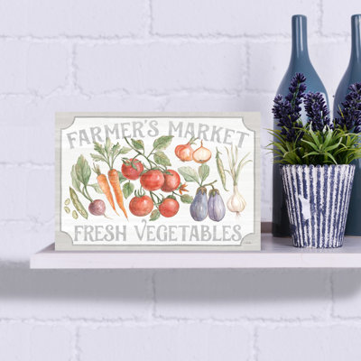 «Farm Fresh I», paysage abstrait, art mural