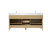Laval 72" Double Sink Freestanding Bathroom Vanity with Engineered Marble Top-105310778-105310776