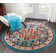 Tapis oriental bleu Earnhart