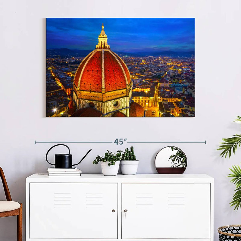 Lumières en dôme Nicci Duomo Di Firenze, H 26 po x l 39 po