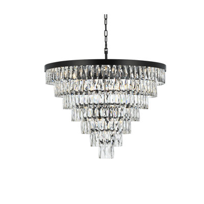 Iva 32 inch Round Chandelier 