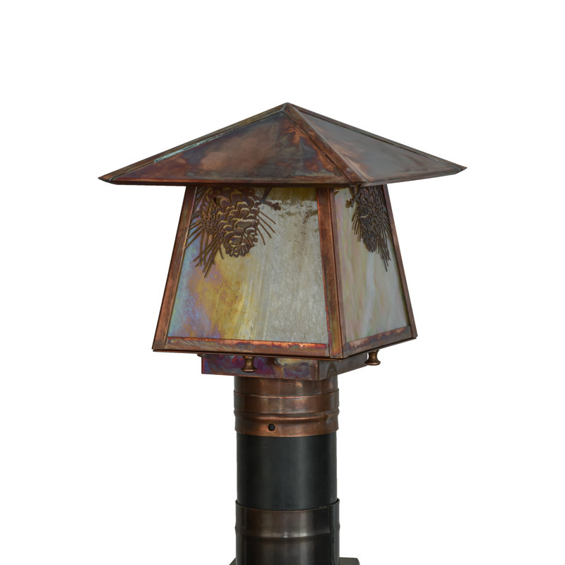 1 - Light Lantern Head, 12" H x 11.5" W x 8" D