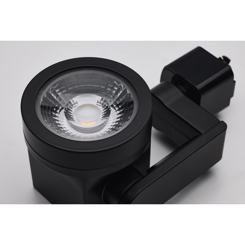 Lantern 12 Watt LED Track Head 24 Degree Beam Spread 3000K, Black