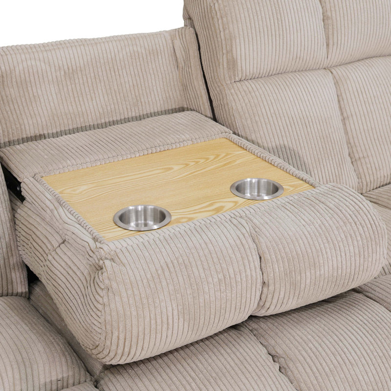Canapé inclinable intelligent en tissu Flower 