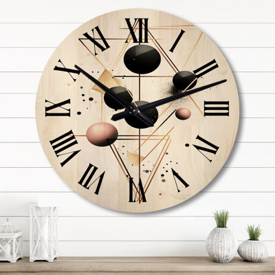 Horloge murale Enigma Boho Chic