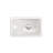 BOCCHI Milano 9.06'' Fireclay Rectangular Bathroom Sink-90558951
