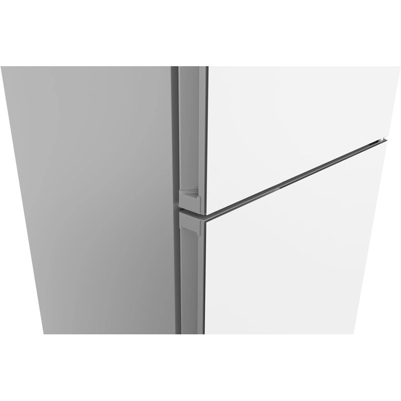 Free-Standing Fridge-Freezer, White