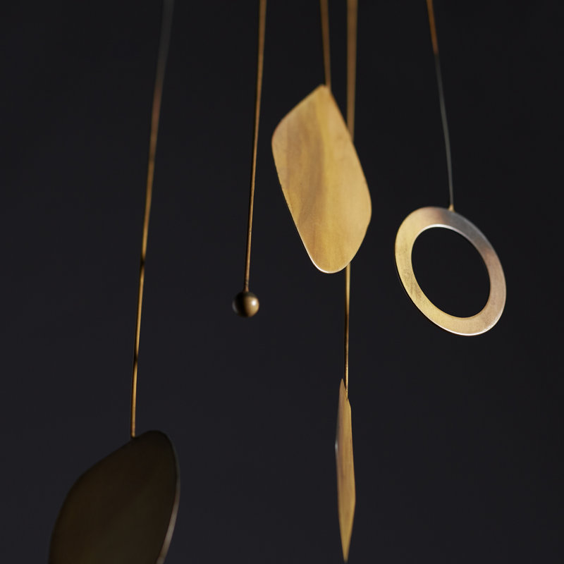 Polaris Glam Abstract Wall Decor on Metal