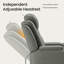Fauteuil inclinable électrique rétro en cuir écologique-42250148