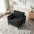 Pied noir-noir sélectionné