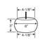 Pieds cylindriques en bois massif 3 po x 6 po-1562721249-1589125864