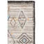 Tapis géométrique en laine / coton noué à la main Alimatou-1878101811