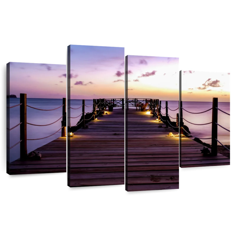 Gillard Saint Lucia Island Dock, H 22 po x l 36 po