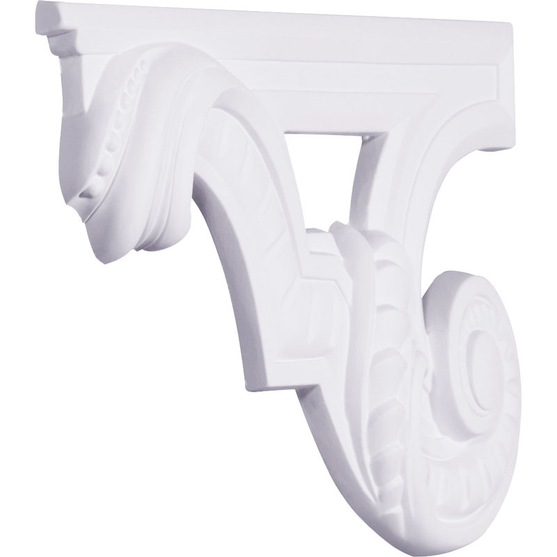 Scroll Stair Bracket, Right
