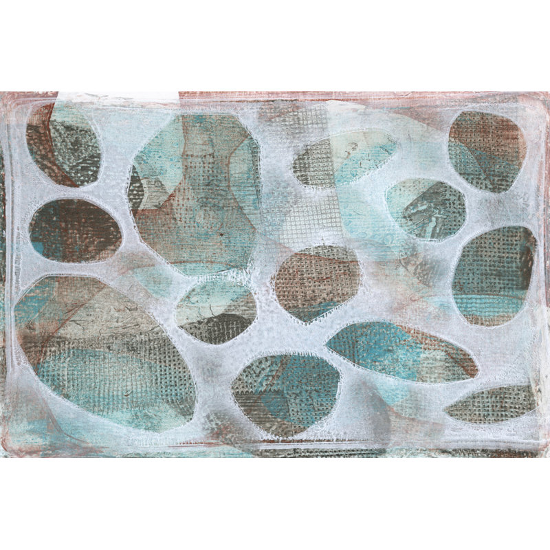 Layered Exclusion I by Jennifer Goldberger - Wrapped Canvas Painting, 30cm H x 46cm W x 3.8cm D