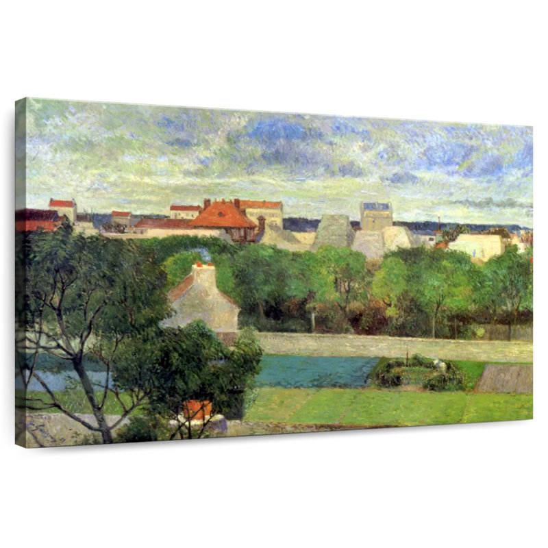 Sirci, les jardins du marché de Vaugirard, H 26 po x l 39 po